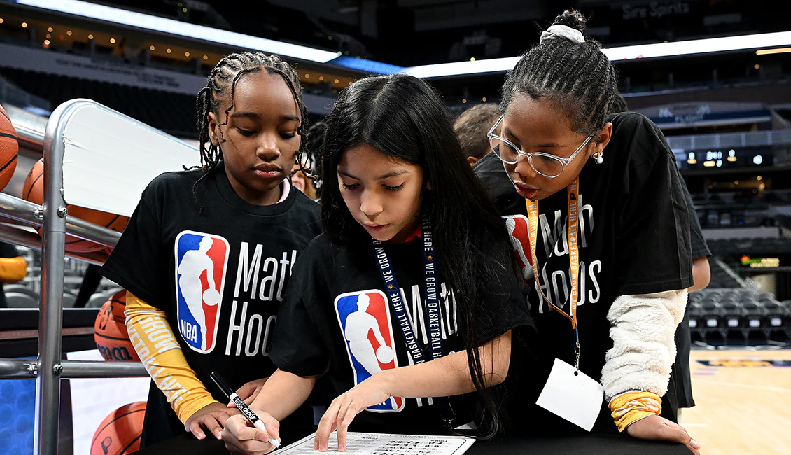 The Pacers Foundation and Lilly Foundation Tip Off Summer NBA Math Hoops Program with The City League and Non-Profit Partners