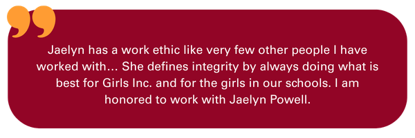 Nomination Quote #2 for Jaelyn Powell