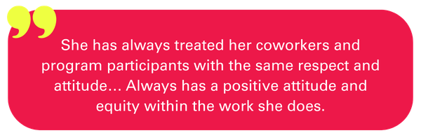 Nomination Quote #2 for Rona Taylor